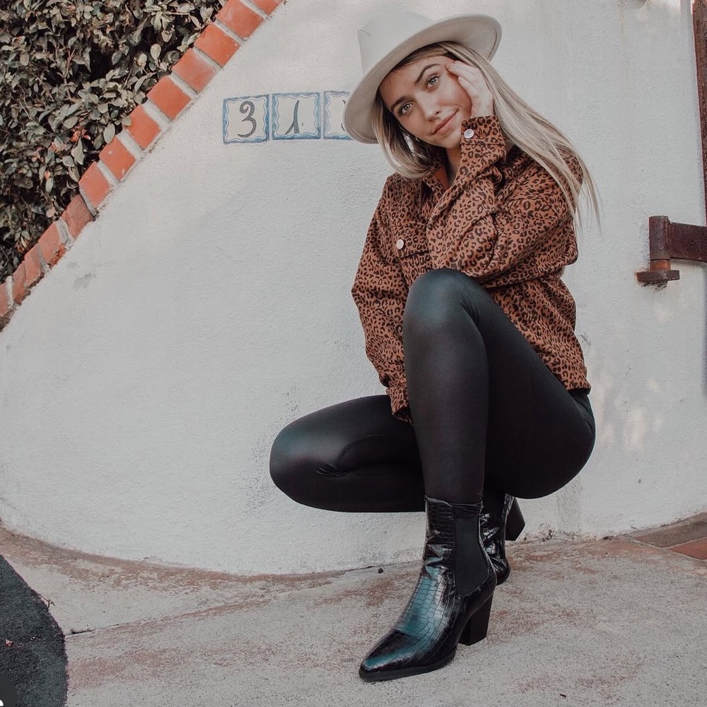 Black boots
